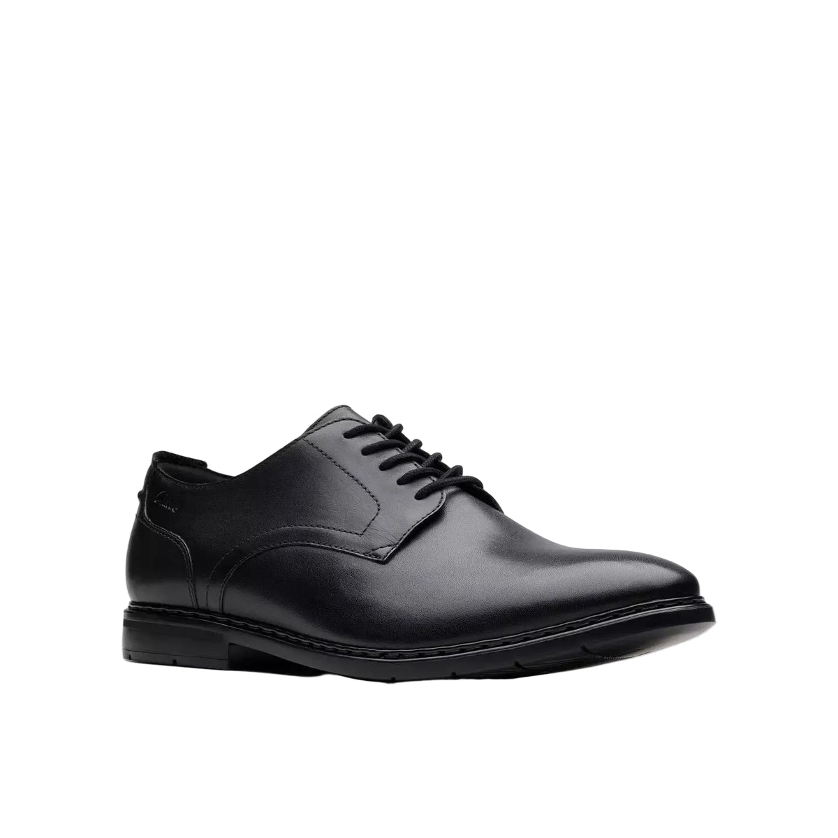 Clarks men's Banbury black derby school shoes