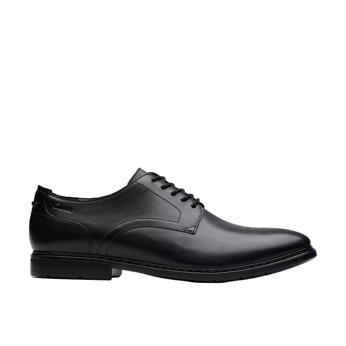 Clarks Mens Shoe Banbury Derby Black