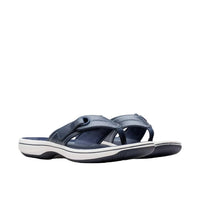 Clarks Womens Sandal Brinkley Reyna Navy