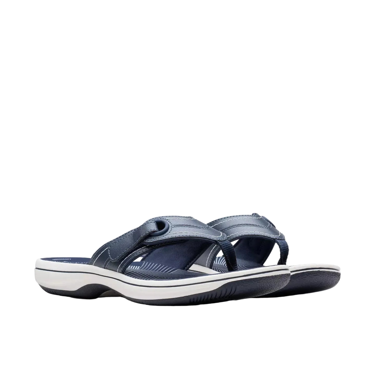 Clarks Womens Sandal Brinkley Reyna Navy