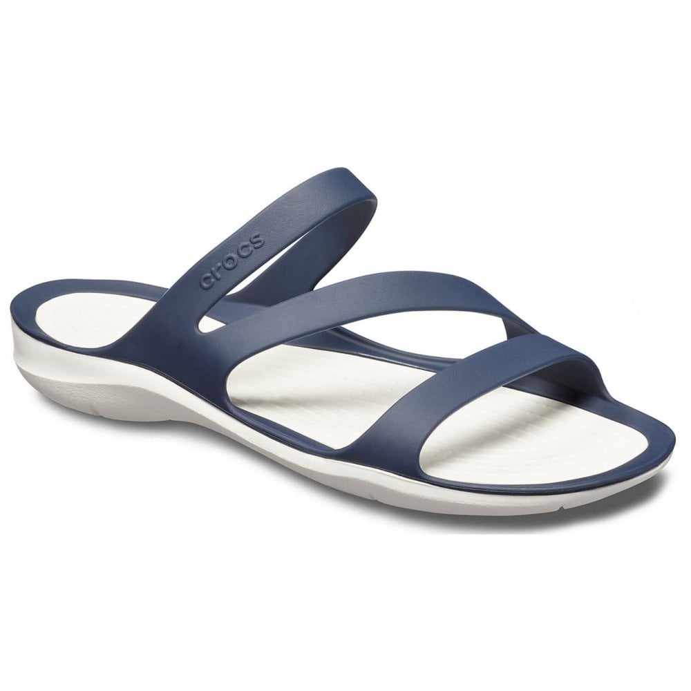Crocs Womens Sandal Swiftwater Navy/White