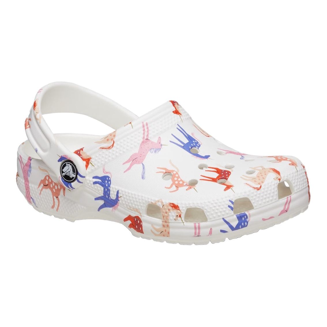 Crocs Girls Toddler Classic Clog Character Print Unicorn Donaghys