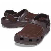 Crocs Mens Yukon Vista II LiteRide Clog Espresso/Mushroom