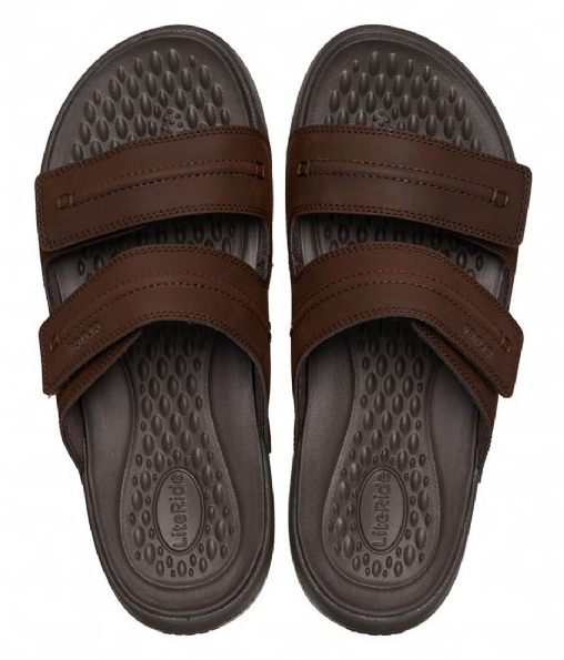 Crocs Mens Yukon Vista II LiteRide Sandal Espresso Donaghys