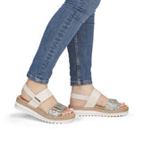 Remonte Womens Sandal D0Q59-60 Beige