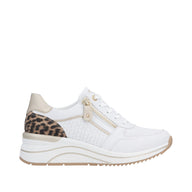 Remonte Womens Trainer D0T10-82 White Combination