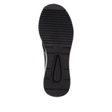 Rieker women's black lace-up trainer