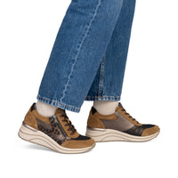 Remonte Womens Trainer D0T23-24 Brown Combination
