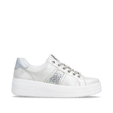 Remonte Womens Trainer D1C10-90 Silver/Platinum