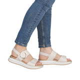 Remonte Womens Sandal D1J63-60 Beige