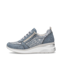 Remonte Womens Trainer D2401-11 Adria/Lightblue/Silver