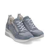 Remonte Womens Trainer D2401-11 Adria/Lightblue/Silver