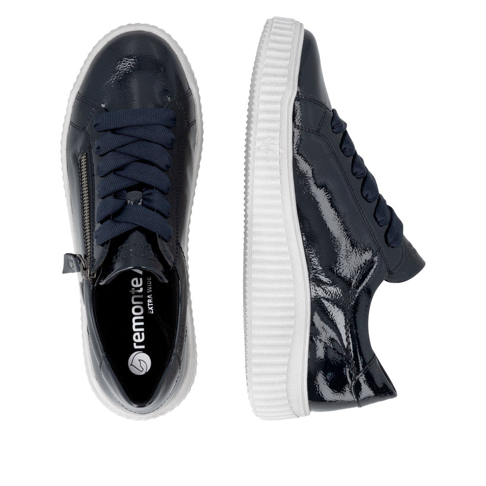 Remonte Womens Trainer D3E07-14 Blue