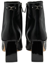 Lotus women's black leather Dani ankle boot