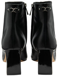 Lotus women's black leather Dani ankle boot