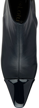 Lotus women's navy leather Dani ankle boot