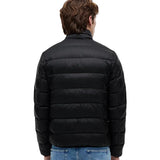 Tommy Jeans Mens Packable Lightweight Down Ripstop Relaxed Jacket Black