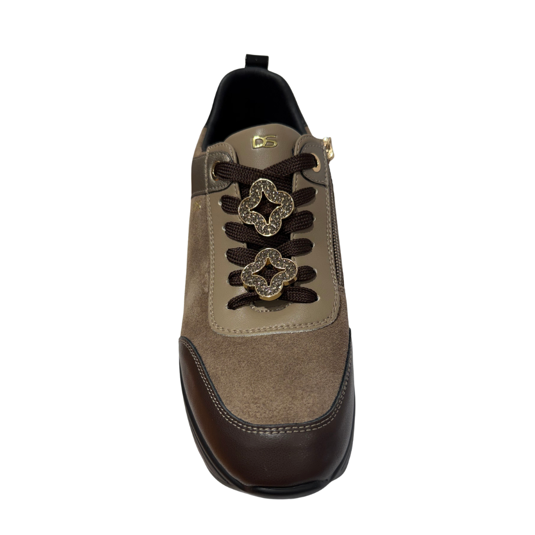 Donna Serena Womens Trainer 4B6125DM Taupe