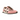 Drilleys Forty Eight women's pink and truffle brown retro trainers