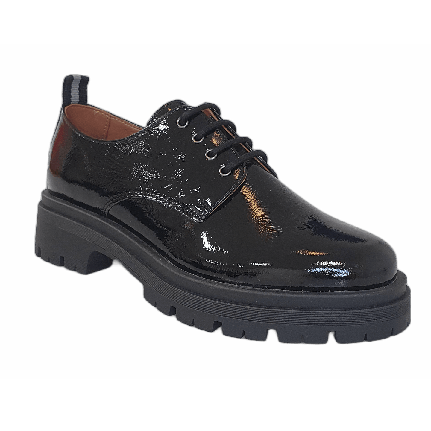Dubarry Womens Shoe Kanna Black Patent - Donaghys
