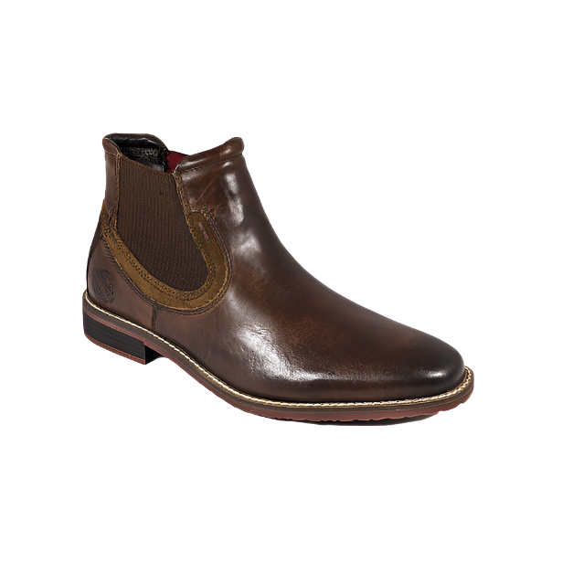 Dubarry Santos men's tan leather boot