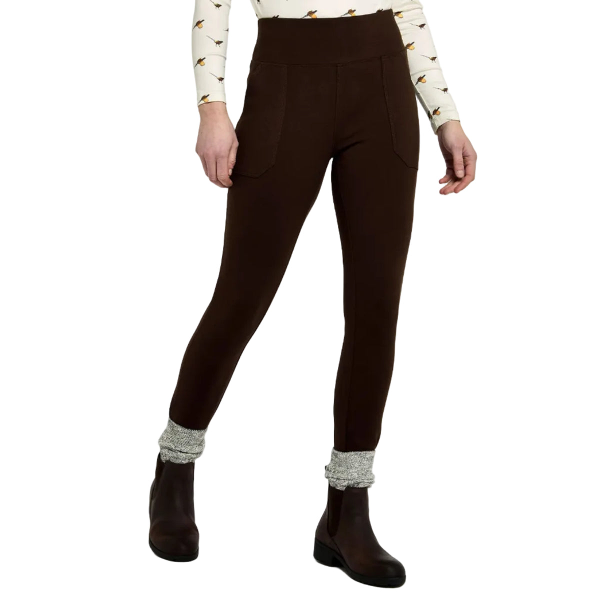 Dubarry Pepperwort women's leggings in bourbon