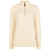 Dubarry Womens Sweater Burtonpoint Chalk