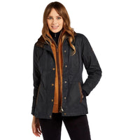 Dubarry Womens Waxed Jacket  Mountrath Navy