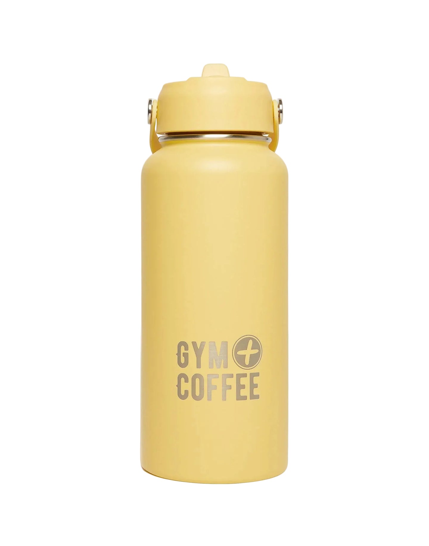 Gym+Coffee 1L Hydrate Bottle Lemon
