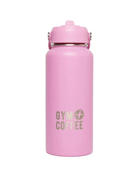 Gym+Coffee Hydrate Bottle 1L Neon Pink
