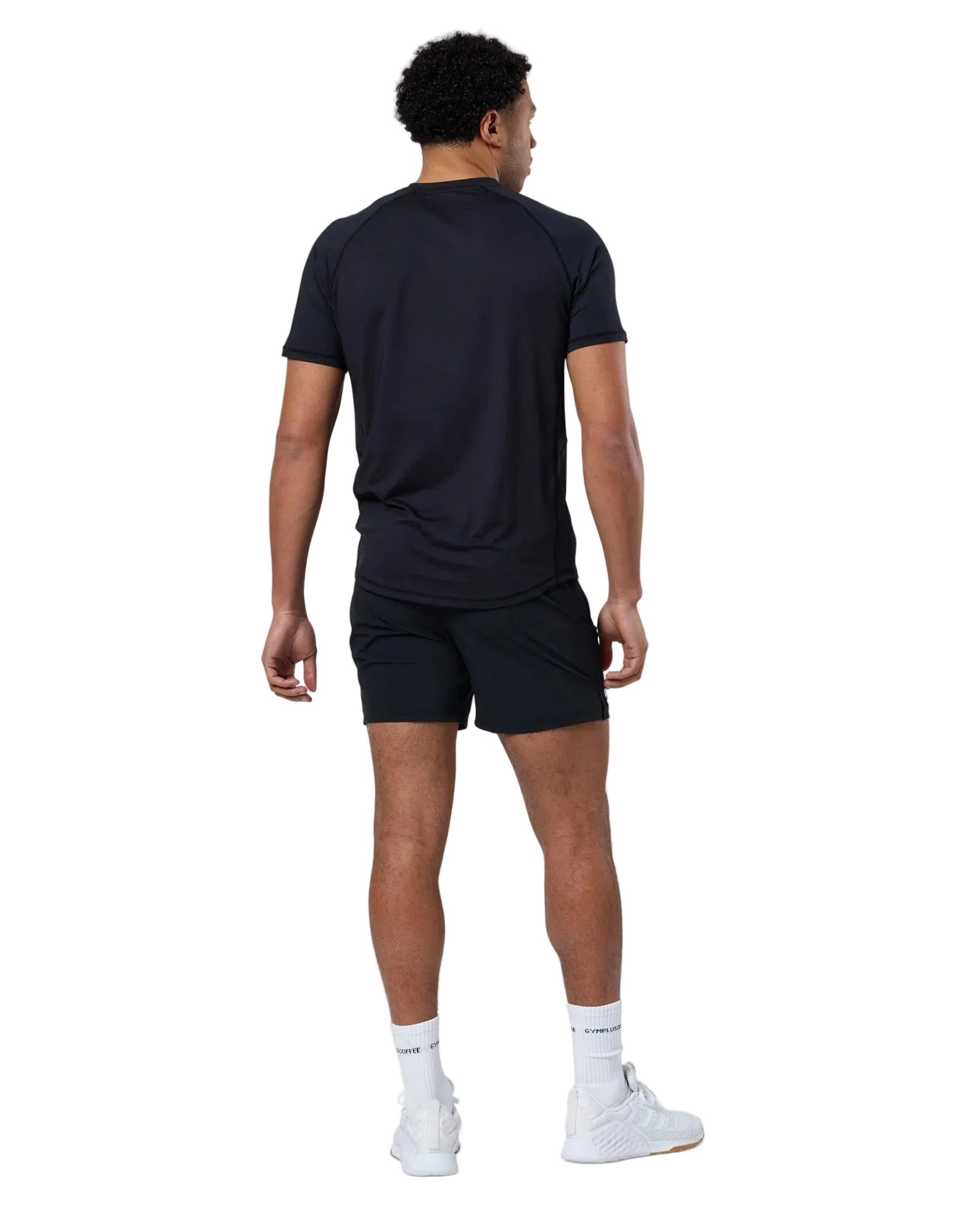 Gym+Coffee Mens Essential 6" Shorts Black