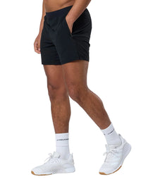 Gym+Coffee Mens Essential 6" Shorts Black