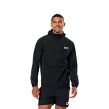 Gym+Coffee Mens Train Hooded Midlayer Black