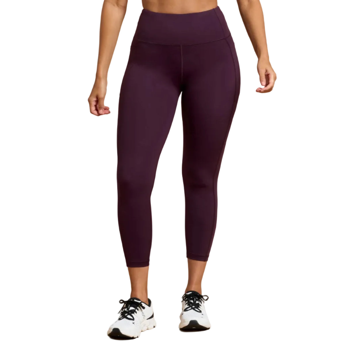 Gym+Coffee Relentless women's grape noir high-rise 7/8 leggings