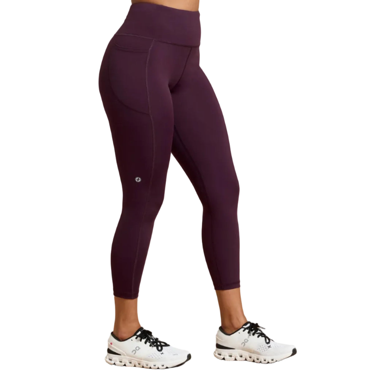 Gym+Coffee Relentless women's grape noir high-rise 7/8 leggings