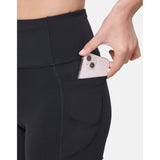 Gym+Coffee Womens Short Relentless 8” Bike Black