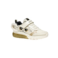 Geox Girls Trainer Ciberdron Light Ivory/Platinum