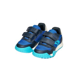 Geox boys' navy mesh trainer with velcro