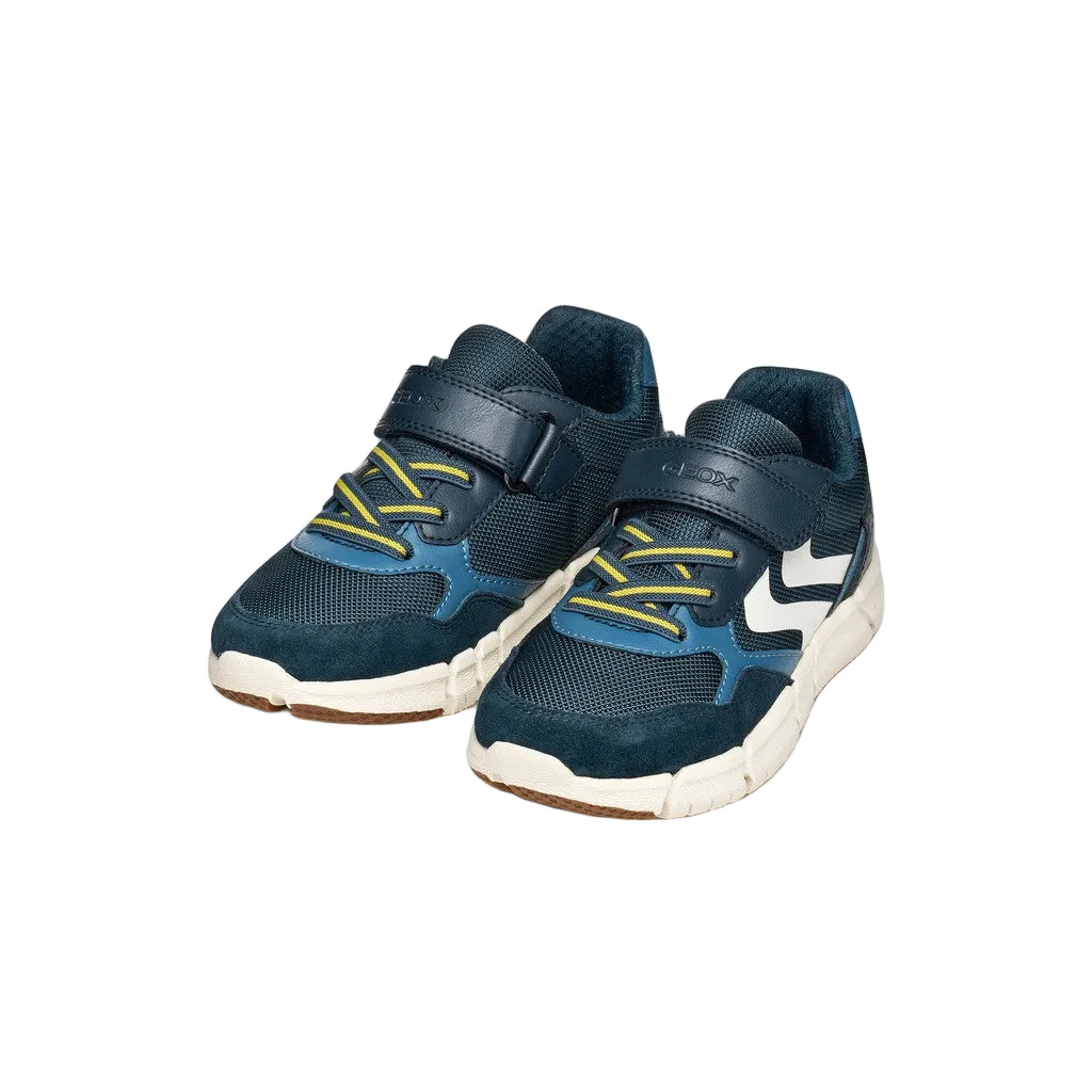 Geox Boys Trainer J Flexyper Navy/Yellow