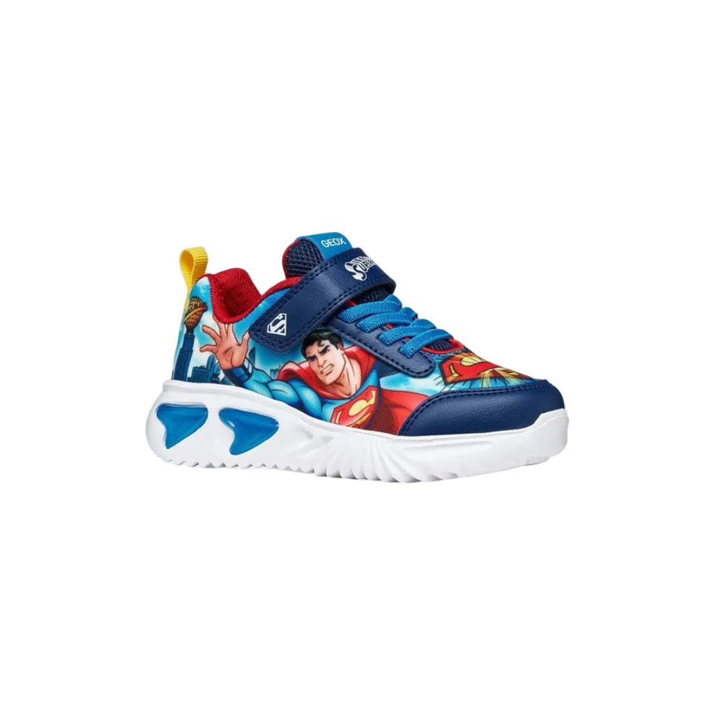 Geox Boys Trainer Assister Navy/Light Blue