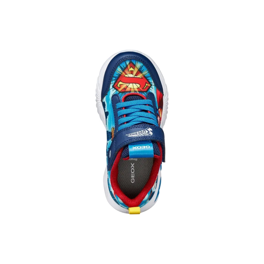 Geox Boys Trainer Assister Navy/Light Blue