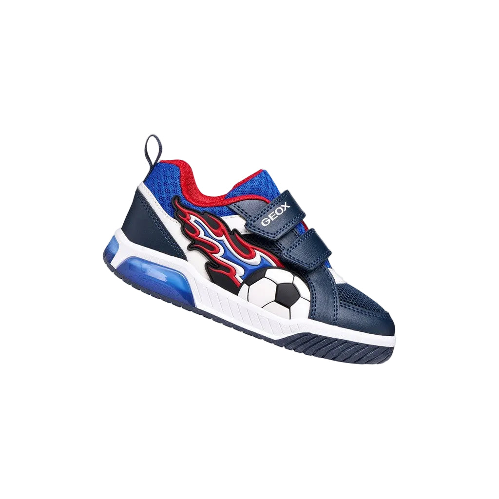 Geox Boys J Inek Trainer Navy/Red