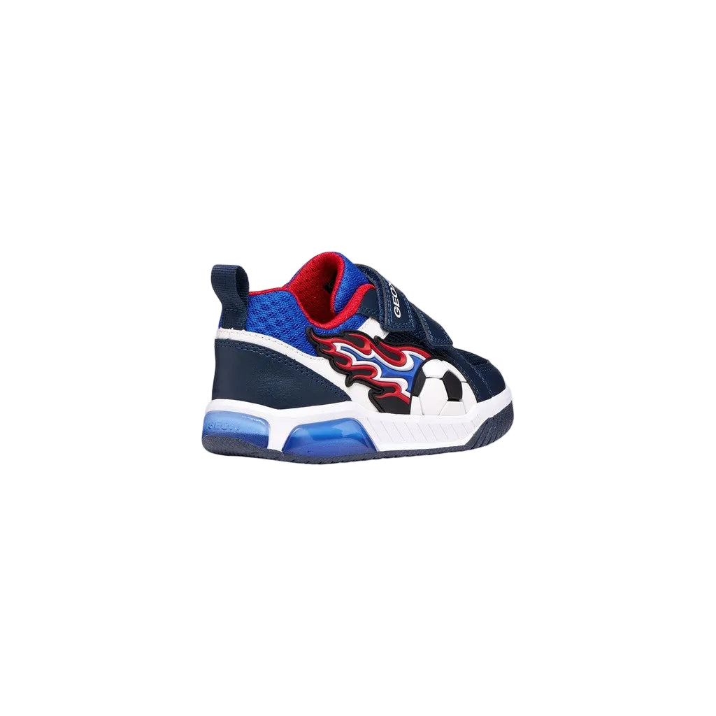 Geox Boys J Inek Trainer Navy/Red