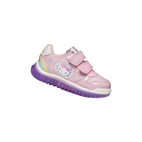 Geox girls' pink rubber trainer