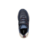 Geox Boys Trainer J Rooner J46H0D Navyy/Dark Red