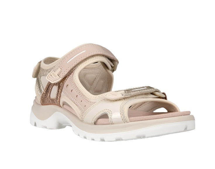 Ecco Womens Sandal Offroad Multicolour Limestone Donaghys