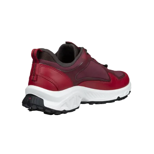 Ecco Receptor XP women's dark ruby Gore-Tex walking trainers