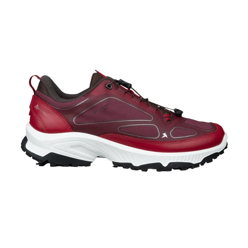 Ecco Receptor XP women's dark ruby Gore-Tex walking trainers