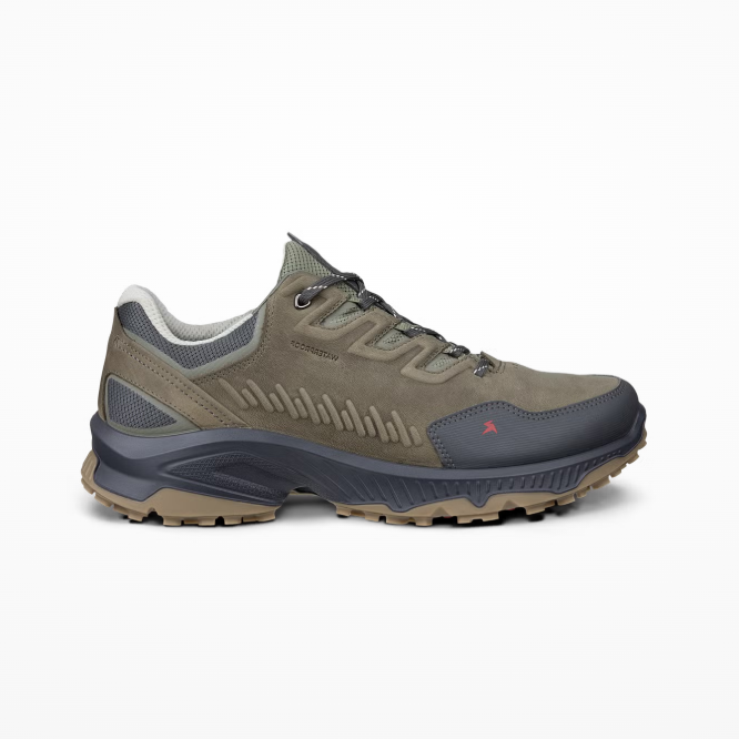 Ecco Mens Walking Shoe Receptor XP Smokey Olive