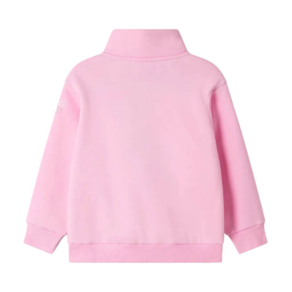 Gym+Coffee Kids Snap Collar Sierra Sweatshirt Pink Blossom